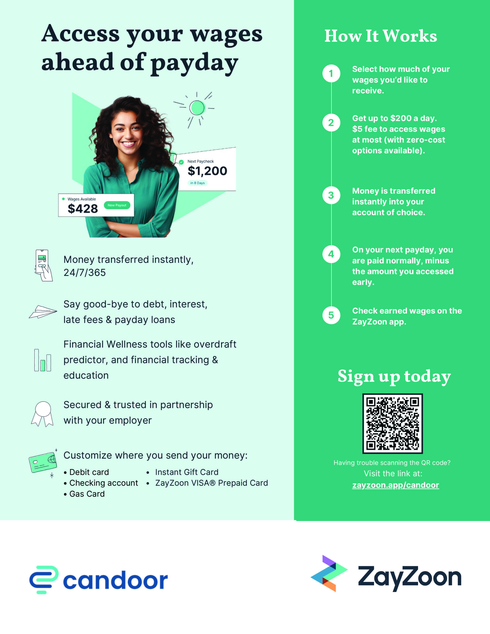 ZayZoon-Employee Benefits One-Pager-Candoor Click to Zoom In